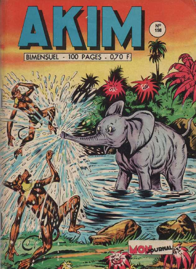 Scan de la Couverture Akim n 198